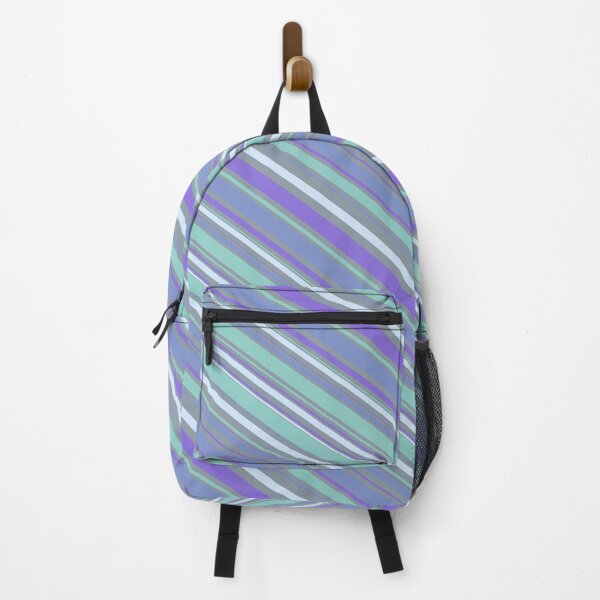 Item preview, Cool Summer Series Diagonal Stripes Forever Seamless Pattern designed and sold by Alchemy-A-La-G.