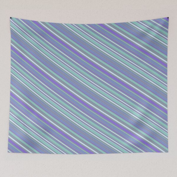 Item preview, Cool Summer Series Diagonal Stripes Forever Seamless Pattern designed and sold by Alchemy-A-La-G.
