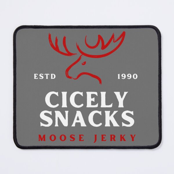 Item preview, Cicely Snacks Moose Jerky The Brick Northern Exposure Cicely Alaska designed and sold by SonnyBoyDesigns.
