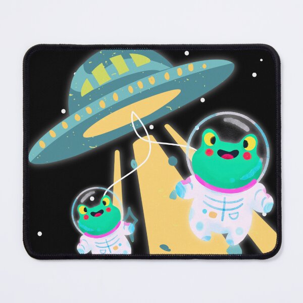 Item preview, Frog Astronauts UFO Design designed and sold by CarefulCreation.