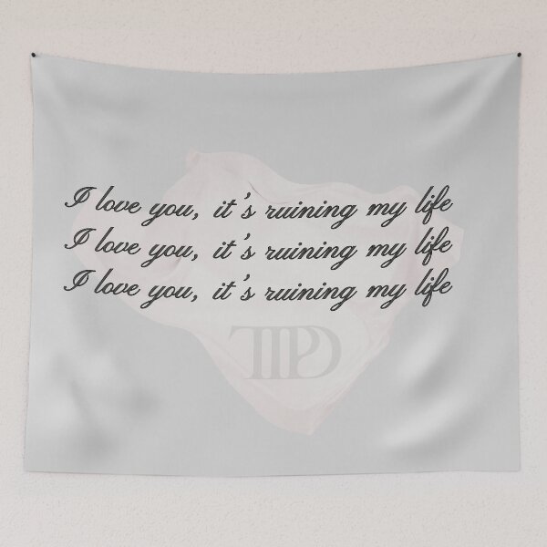 Item preview, ILY It's Ruining My Life designed and sold by Parasocialite.