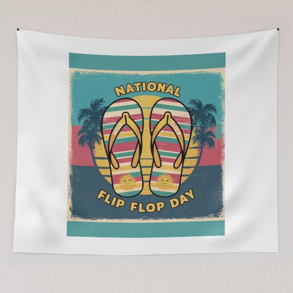 Item preview, National flip flop day  designed and sold by mouhamii⭐⭐(98k).