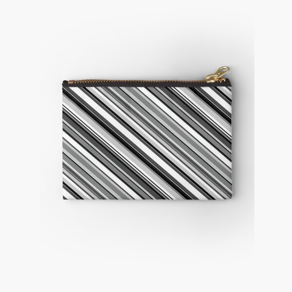 Item preview, Cool Summer Greys Diagonal Stripes Forever Seamless Pattern designed and sold by Alchemy-A-La-G.