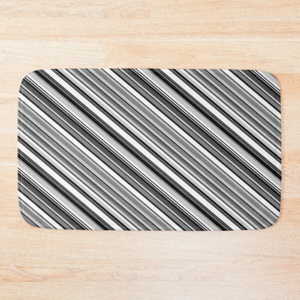 Item preview, Cool Summer Greys Diagonal Stripes Forever Seamless Pattern designed and sold by Alchemy-A-La-G.