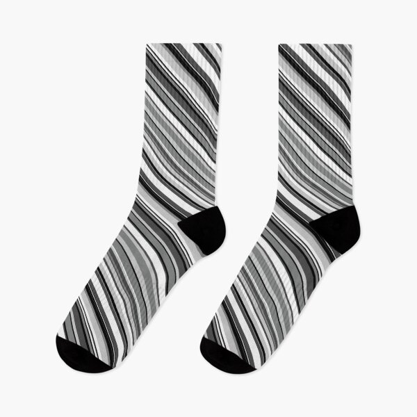 Item preview, Cool Summer Greys Diagonal Stripes Forever Seamless Pattern designed and sold by Alchemy-A-La-G.