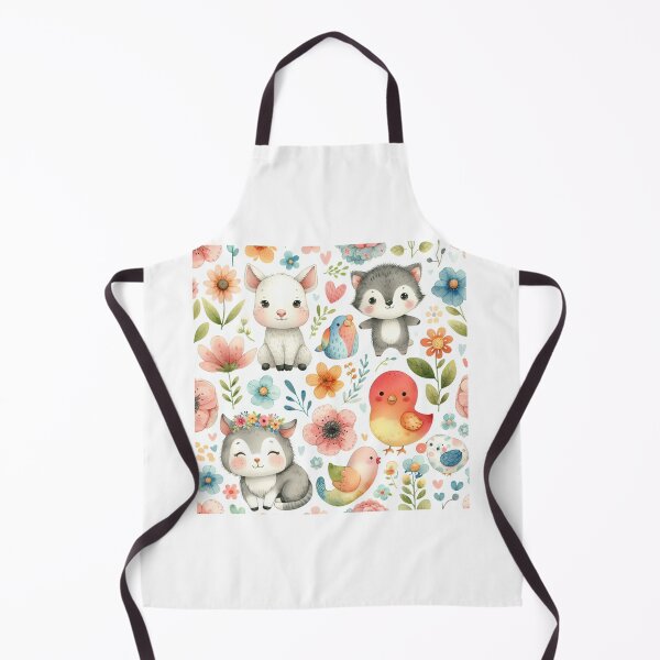 Item preview, Watercolor Animal Decor Pattern designed and sold by PassionforLove.