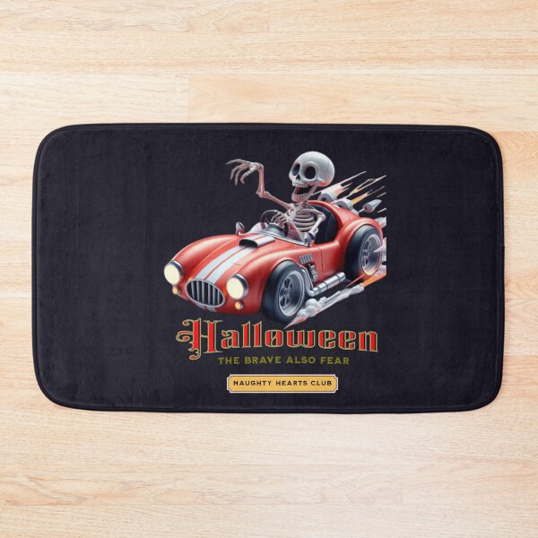 Item preview, Halloween. Skeleton driving a sports car designed and sold by I-love-music.