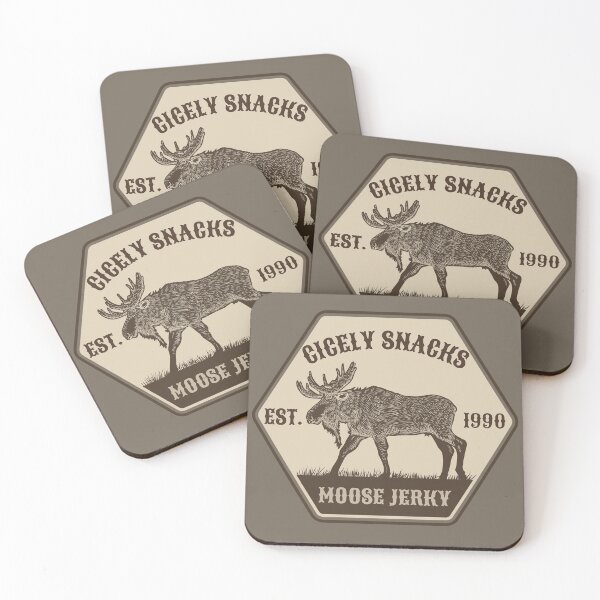 Item preview, Cicely Snacks Moose Jerky The Brick Northern Exposure Cicely Alaska designed and sold by SonnyBoyDesigns.
