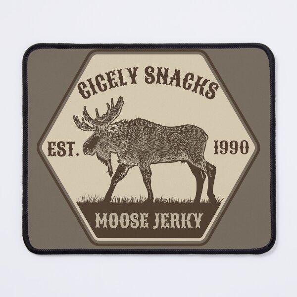 Item preview, Cicely Snacks Moose Jerky The Brick Northern Exposure Cicely Alaska designed and sold by SonnyBoyDesigns.