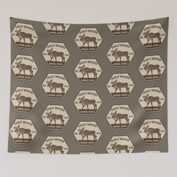 Item preview, Cicely Snacks Moose Jerky The Brick Northern Exposure Cicely Alaska designed and sold by SonnyBoyDesigns.