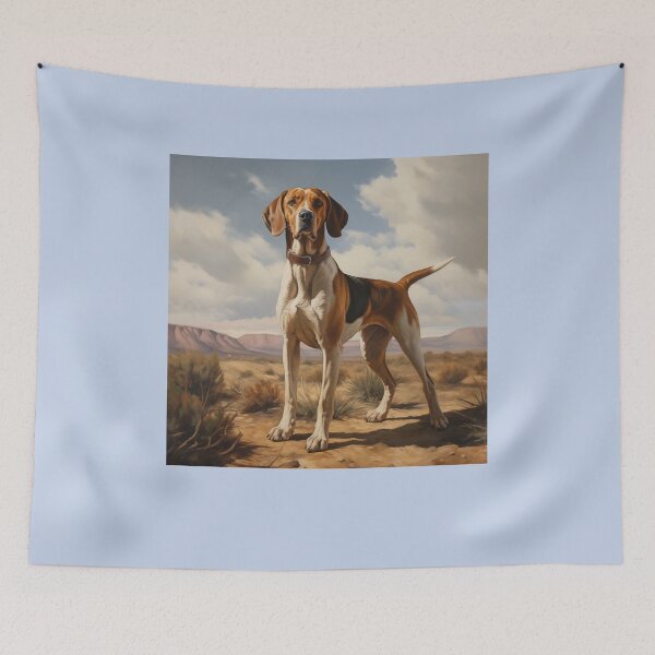 Item preview, American Foxhound Portrait designed and sold by Samuelsboro.