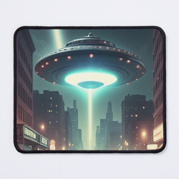 Item preview, Otherworldly Night Encounter - Alien Invasion designed and sold by eXtraHumans.
