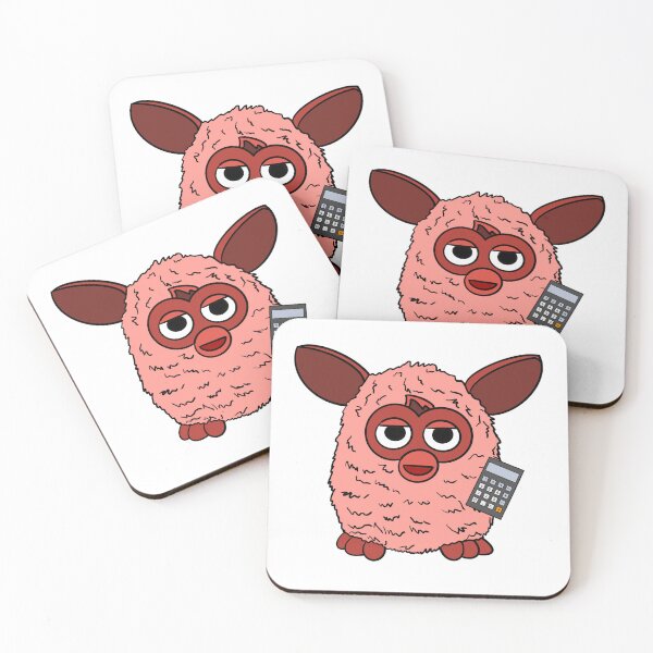 Item preview, Cherry Red Mathematician Furby designed and sold by Animals-by-JB.
