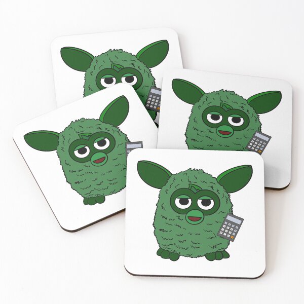 Item preview, Forest Green Mathematician Furby designed and sold by Animals-by-JB.