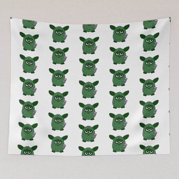 Item preview, Forest Green Mathematician Furby designed and sold by Animals-by-JB.