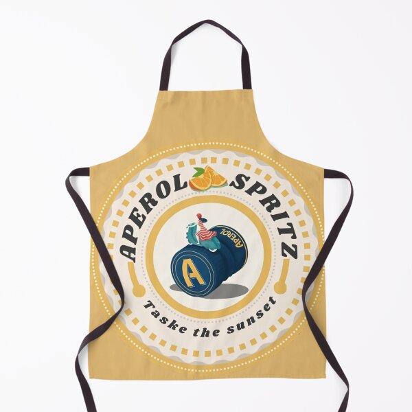Item preview, Italian Aperitivo - "It's Spritz O'clock" Aperol Spritz Design designed and sold by ROBIOBAR.