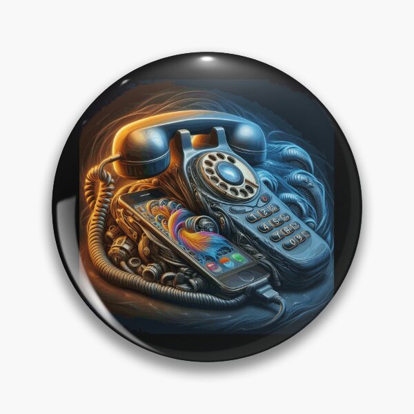 Artikelvorschau, Time Warp-Telefon entworfen und verkauft von KinshipArts.