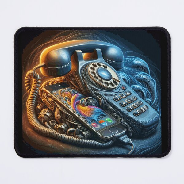Item preview, Time Warp Phone designed and sold by KinshipArts.