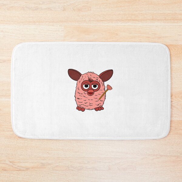 Item preview, Cherry Red Plumber Furby designed and sold by Animals-by-JB.