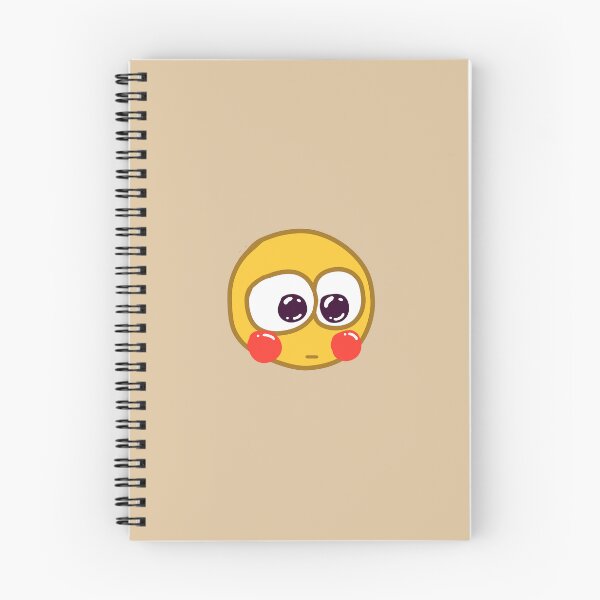 Item preview, Simple Doodle Flushed Emoji Emote designed and sold by chetoe-stuff.