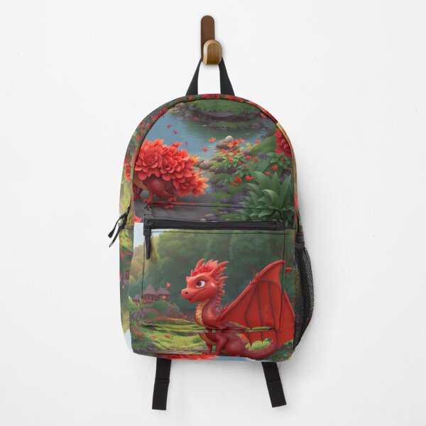 Item preview, Beauty of red dragon flower. designed and sold by PatDoArt.