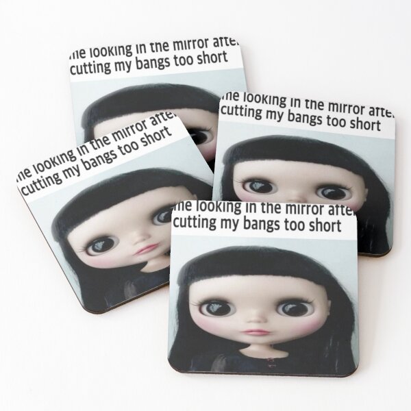 Item preview, relatable whisper coquette bangs dolls designed and sold by ArtByCelestial.