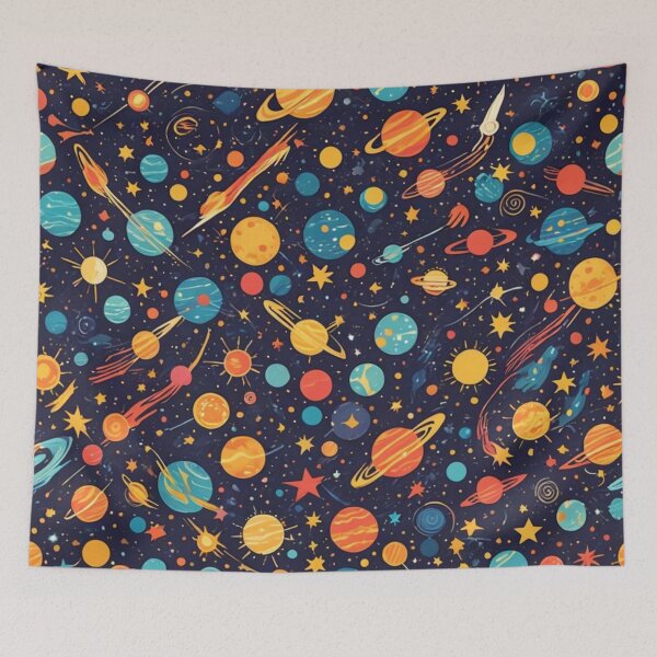 Item preview, Abstract Colorful Universe Pattern designed and sold by calibrit.