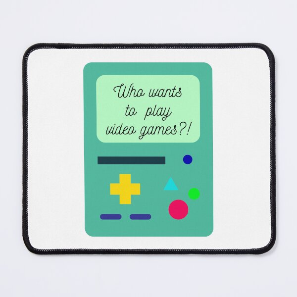 Item preview, Who Wants to Play Video Games?! | Simplified BMO | Adventure Time designed and sold by tmachtan.