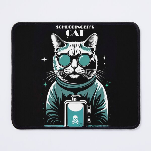 Item preview, Schrödinger's Cat I designed and sold by Mariostork.