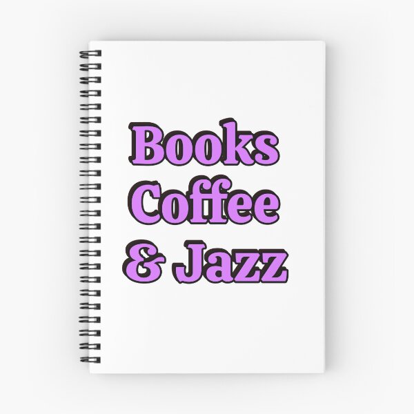 Item preview, Books coffee and Jazz designed and sold by Inspirationmotivation.
