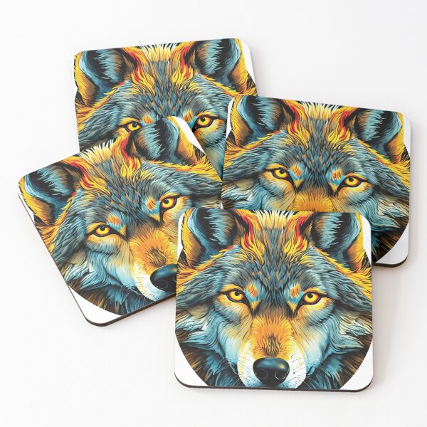 Item preview, Gray Wolf Face Stare designed and sold by alw951.
