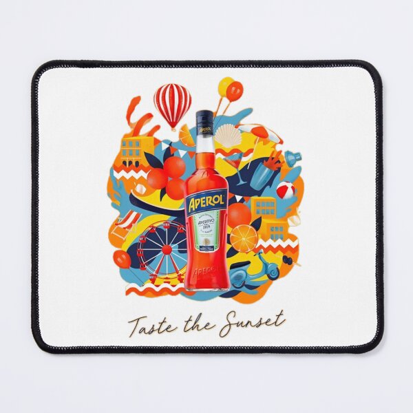 Item preview, Italian Aperitivo - "It's Spritz O'clock" Aperol Spritz Design designed and sold by ROBIOBAR.
