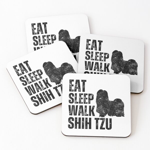 Item preview, Eat Sleep Walk Shih Tzu designed and sold by TheAnimalZ00.