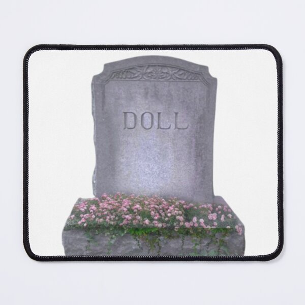 Item preview, doll gravestone whisper coquette lizzy grant designed and sold by ArtByCelestial.
