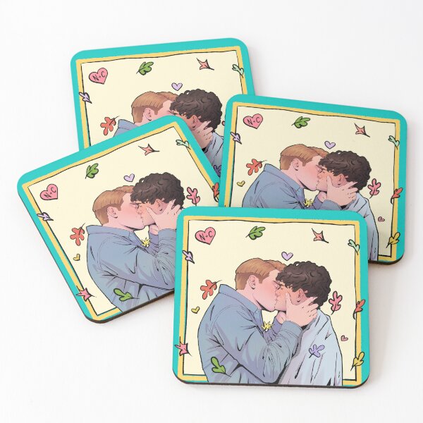 Item preview, Charlie and Nick kissing | Narlie | Heartstopper Love designed and sold by crisshasart.