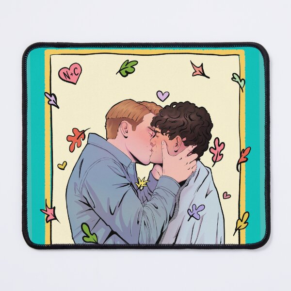Item preview, Charlie and Nick kissing | Narlie | Heartstopper Love designed and sold by crisshasart.