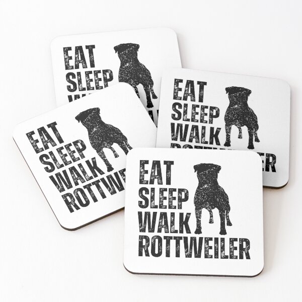 Item preview, Eat Sleep Walk Rottweiler designed and sold by TheAnimalZ00.