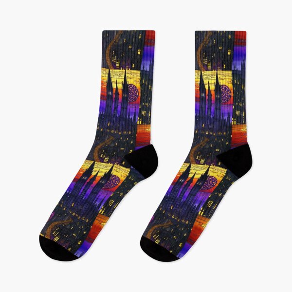 Item preview, Classic Vintage Abstract City designed and sold by TheDarkWardrobe.