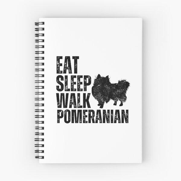 Item preview, Eat Sleep Walk Pomeranian designed and sold by TheAnimalZ00.