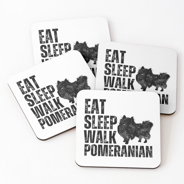 Item preview, Eat Sleep Walk Pomeranian designed and sold by TheAnimalZ00.