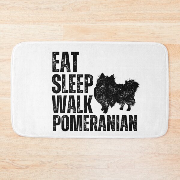 Item preview, Eat Sleep Walk Pomeranian designed and sold by TheAnimalZ00.