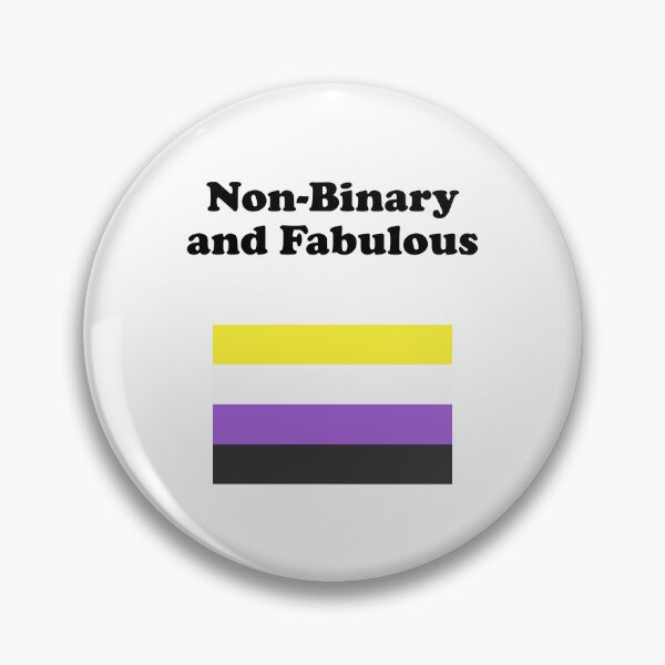 Item preview, Non-Binary and Fabulous Nonbinary   designed and sold by Inspirationmotivation.