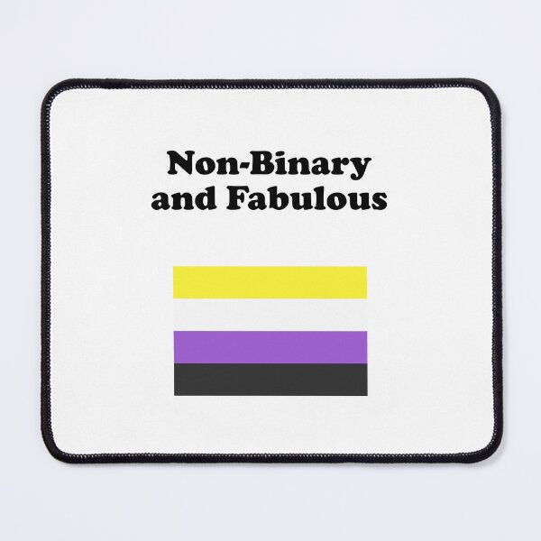 Item preview, Non-Binary and Fabulous Nonbinary   designed and sold by Inspirationmotivation.