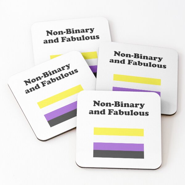 Item preview, Non-Binary and Fabulous Nonbinary   designed and sold by Inspirationmotivation.