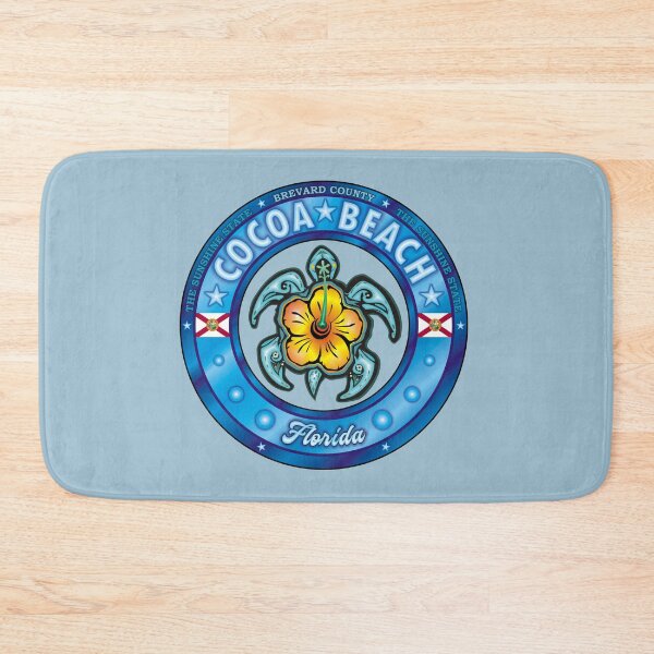 Item preview, Cocoa Beach Florida sea turtle hibiscus designed and sold by studioss76.
