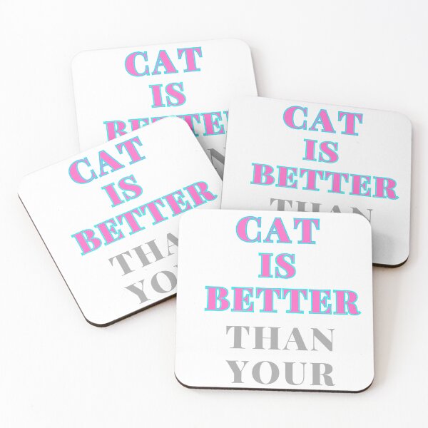 Item preview,  my cat is better than yours (in neon) designed and sold by Nurseganzaba.