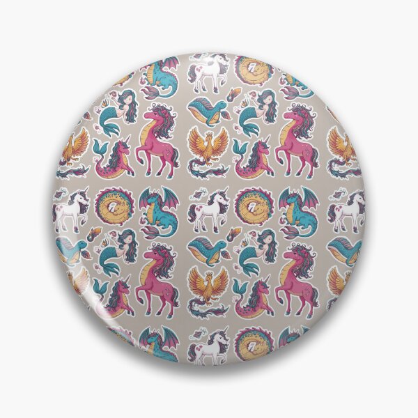 Item preview, Unicorn-and -Strange animal stickers designed and sold by Wing4e.