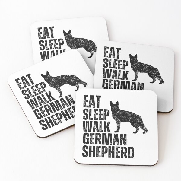 Item preview, Eat Sleep Walk German Shepherd designed and sold by TheAnimalZ00.