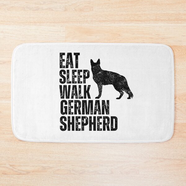 Item preview, Eat Sleep Walk German Shepherd designed and sold by TheAnimalZ00.