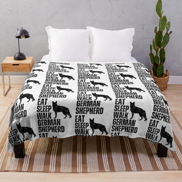 Item preview, Eat Sleep Walk German Shepherd designed and sold by TheAnimalZ00.